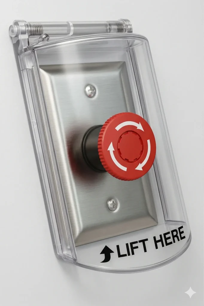 Protective Cover to prevent accidental tripping